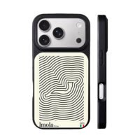 Imola F1 circuit 1953 Italian flag iPhone 17 Pro Max Black Case