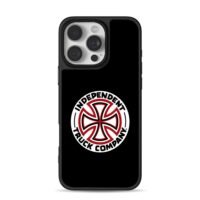 Independent Truck Co red cross logo iPhone 16 Pro Max Black Case