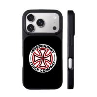 Independent Truck Co red cross logo iPhone 17 Pro Max Black Case