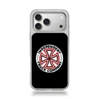Independent Truck Co red cross logo iPhone 17 Pro Max Electroplated Silver Case1