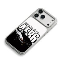 Initial D AE86 Fujiwara Tofu Shop iPhone 17 Pro Max Electroplated Silver Case2