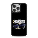 Initial D Nightkids drift car boy iPhone 16 Pro Max Black Case