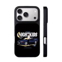 Initial D Nightkids drift car boy iPhone 17 Pro Max Black Case