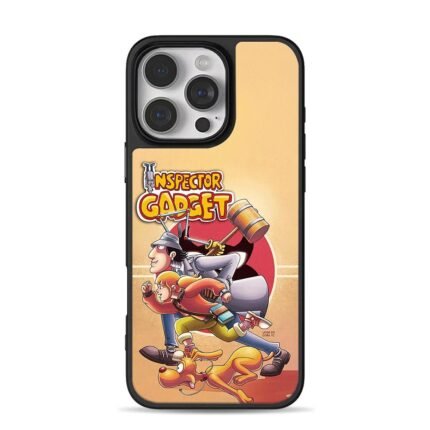 Inspector Gadget Penny Brain run iPhone 16 Pro Max Black Case
