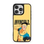 Invincible cartoon hero yellow art iPhone 16 Pro Max Black Case