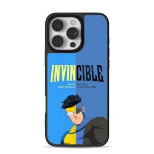 Invincible superhero comic poster iPhone 16 Pro Max Black Case
