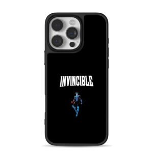 Invincible superhero graphic art iPhone 16 Pro Max Black Case