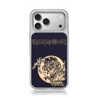 Iron Maiden Eddie Number Beast art iPhone 17 Pro Max Electroplated Silver Case1