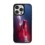 Iron Man vertical IRON MAN light iPhone 16 Pro Max Black Case