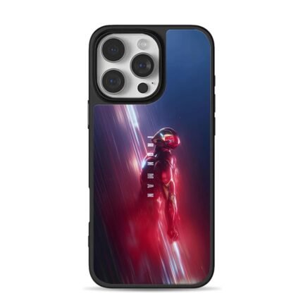 Iron Man vertical IRON MAN light iPhone 16 Pro Max Black Case