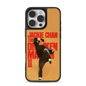 Jackie Chan Drunken Master II pose iPhone 16 Pro Max Black Case