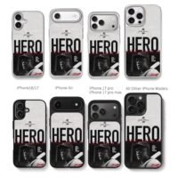 Jackie Robinson baseball Budweiser Chris Brown Phone Case Black Electroplated Silver For Iphone 11 To 17