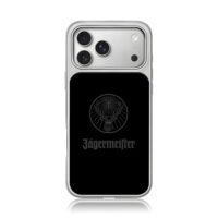 Jagermeister stag cross circle logo iPhone 17 Pro Max Electroplated Silver Case1