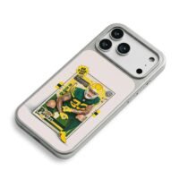 Jaire Alexander Packers NFL football card iPhone 17 Pro Max Electroplated Silver Case2