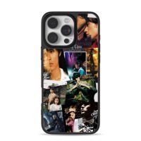 Jay Chou album and concert collage iPhone 16 Pro Max Black Case