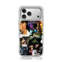 Jay Chou album and concert collage iPhone 17 Pro Max Electroplated Silver Case1
