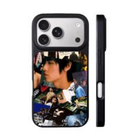Jay Chou album cover and photo collage iPhone 17 Pro Max Black Case