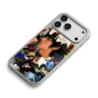 Jay Chou album cover and photo collage iPhone 17 Pro Max Electroplated Silver Case2