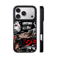 JDM Liberty Walk Anime Car Art iPhone 17 Pro Max Black Case