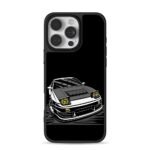 JDM RX7 FC pop headlight car iPhone 16 Pro Max Black Case