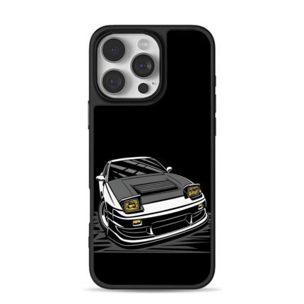 JDM RX7 FC pop headlight car iPhone 16 Pro Max Black Case