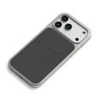 Jeep heartbeat line compass embossed iPhone 17 Pro Max Electroplated Silver Case2
