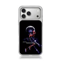 Jeremy Sochan shooting basketball art iPhone 17 Pro Max Electroplated Silver Case1
