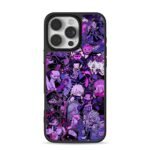 JJK chibi dark purple collage Phone Case for iPhone 11-17 & Samsung Galaxy S24-S26