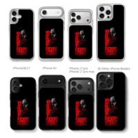 Joaquin Phoenix Joker red quote art Chris Brown Phone Case Black Electroplated Silver For Iphone 11 To 17