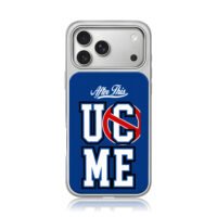 John Cena After This U Cant See Me iPhone 17 Pro Max Electroplated Silver Case1