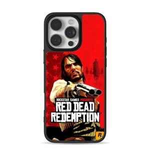 John Marston Red Dead Redemption Phone Case for iPhone 11-17 & Samsung Galaxy S24-S26