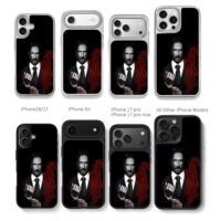 John Wick Keanu bloody fists quote Chris Brown Phone Case Black Electroplated Silver For Iphone 11 To 17
