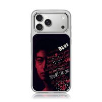 Joji Lost in the Blue lyric art iPhone 17 Pro Max Electroplated Silver Case1