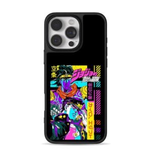 Jojo Jotaro Star Platinum anime art Phone Case for iPhone 11-17 & Samsung Galaxy S24-S26