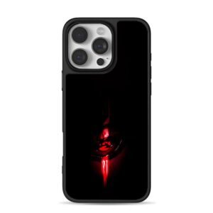 Joker red lips blood drip art Phone Case for iPhone 11-17 & Samsung Galaxy S24-S26