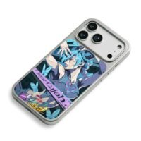 Jolyne Cujoh JoJo blue anime art Phone Case for iPhone 11-17 & Samsung Galaxy S24-S26 - Image 5