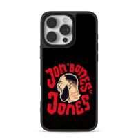 Jon Bones Jones MMA fighter art Phone Case for iPhone 11-17 & Samsung Galaxy S24-S26