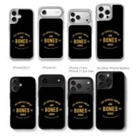 Jon Bones Jones UFC LHW champion Chris Brown Phone Case Black Electroplated Silver For Iphone 11 To 17
