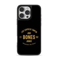 Jon Bones Jones UFC LHW champion iPhone 16 Pro Max Black Case
