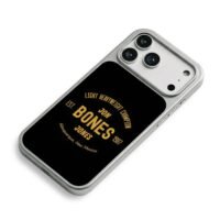 Jon Bones Jones UFC LHW champion iPhone 17 Pro Max Electroplated Silver Case2