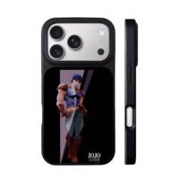 Jonathan Joestar JJBA anime art iPhone 17 Pro Max Black Case