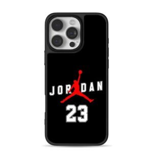 Jordan 23 jumpman basketball print Phone Case for iPhone 11-17 & Samsung Galaxy S24-S26
