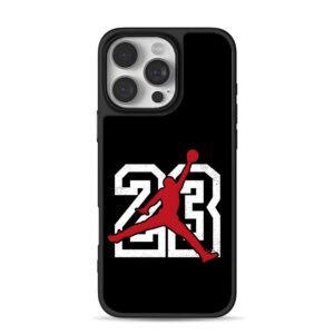 Jordan jumpman 23 basketball logo Phone Case for iPhone 11-17 & Samsung Galaxy S24-S26