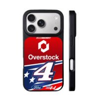 Josh Berry 4 Overstock Ford racing iPhone 17 Pro Max Black Case