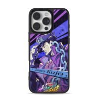 Jotaro Kujo JoJo Bizarre anime art Phone Case for iPhone 11-17 & Samsung Galaxy S24-S26