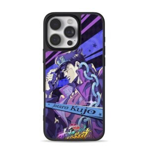 Jotaro Kujo JoJo Bizarre anime art Phone Case for iPhone 11-17 & Samsung Galaxy S24-S26