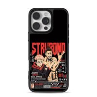 Jujutsu Kaisen Yuji Todo anime art Phone Case for iPhone 11-17 & Samsung Galaxy S24-S26