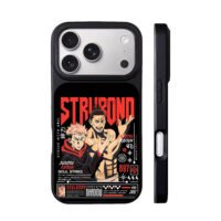 Jujutsu Kaisen Yuji Todo anime art iPhone 17 Pro Max Black Case