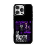 Jungkook BTS Golden photo collage Phone Case for iPhone 11-17 & Samsung Galaxy S24-S26