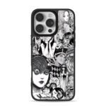 Junji Ito horror manga collage Phone Case for iPhone 11-17 & Samsung Galaxy S24-S26